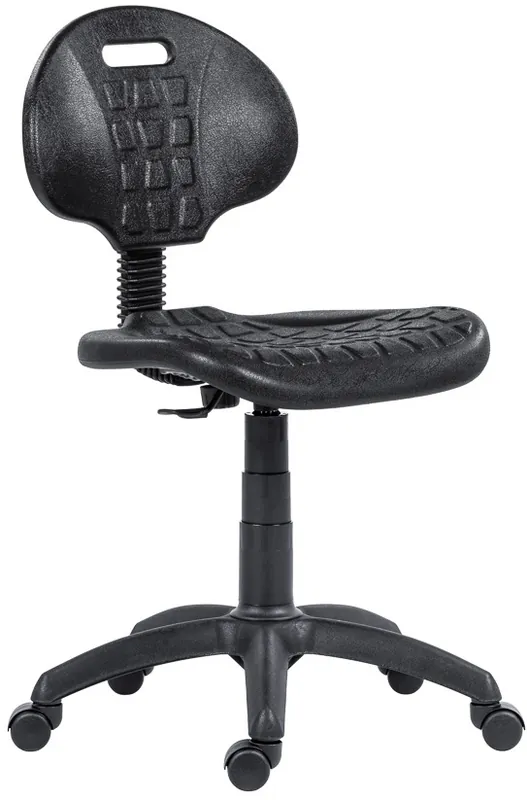 Nejprodávanější dílenská židle 1290 3000 PU NOR, plast, kolečka