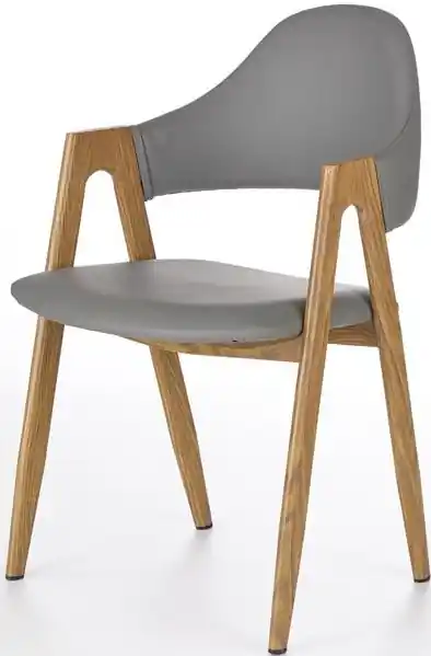 Značkový jídelní židle K247 šedá