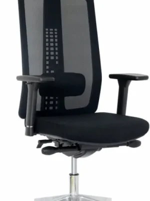 Cenově Výhodný Ergonomická kancelářská židle Spirit černá – pro dlouhé sezení 8–12 h