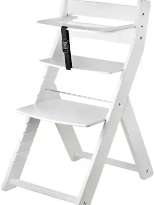 Rostoucí dřevěná ergonomická židle LUCA bílá/ bílá Ihned K Objednání