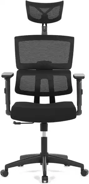 Akce Kancelářská židle B1025 BK, černá, síťovina