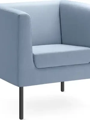 Designové křeslo Quadra, QU-K1-N1, černá podnož Expresní Doručení