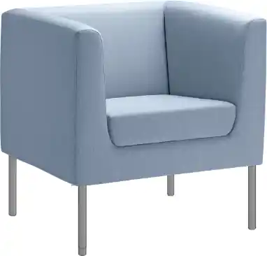 Designové křeslo Quadra, QU-K1-N2, šedá podnož Expresní Doručení