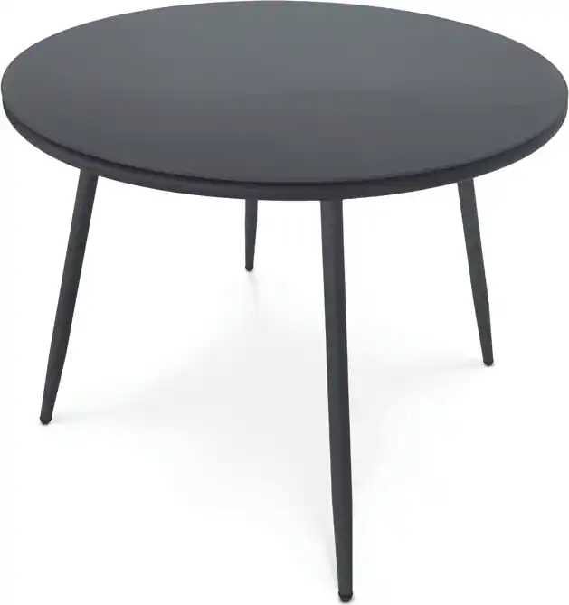 Sleva Zahradní stůl 90x90cm, kov, šedá, AZT-L1352 GREY
