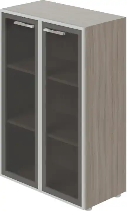 Expresní Doručení Skříň WELS dveře - sklo, 80x42,5x119,5 cm