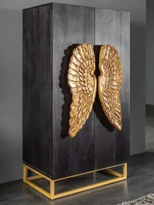 Extravagantní vysoká komoda z masivu Angel Mango 70cm Originální