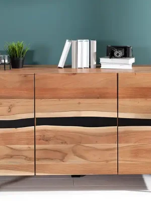 Luxusní komoda z masivu Amazonas Akácie 150cm Dokud Zásoby Vydrží