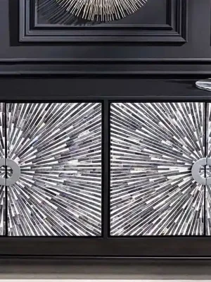 Nejprodávanější Designová dřevěná komoda Heritage Mosaik 160cm