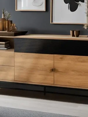 Cenový Hit Designová komoda Tarent v dubovém vzhledu 160cm