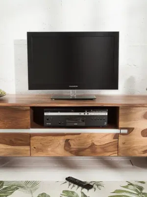 Nejlepší Cena Luxusní stolek pod TV z masivu Mammut Sheesham 160cm