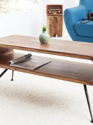 Designový konferenční stolek z masivu Alpha Sheesham 100cm Objednat Nyní