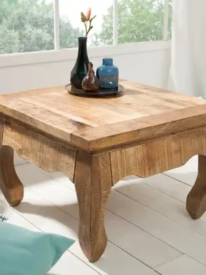 Originální Designový konferenční stolek z masivu Opium Antique Mango 60cm