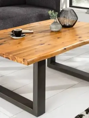 Masivní konferenční stolek Genesis Akácie 110cm Speciální Cena
