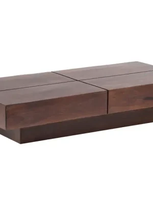 Cenový Hit Designový konferenční stolek Cube XL Akácie 140cm