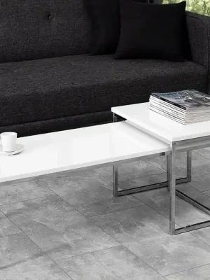 Objednat Nyní Sada 2 konferenčních stolků Elements bílá 100cm