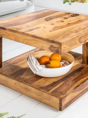 Masivní konferenční stolek Giant M Sheesham 60cm Dokud Zásoby Vydrží