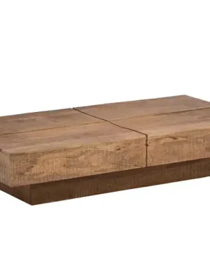 Designový konferenční stolek Cube XL Mango 140cm Pouze Dnes