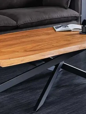 Designový konferenční stolek z masivu Mammut akácie 110cm Expresní Doručení