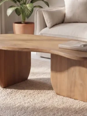 Konferenční stolek Mori z masivního mangovníku 120 cm Oblíbený