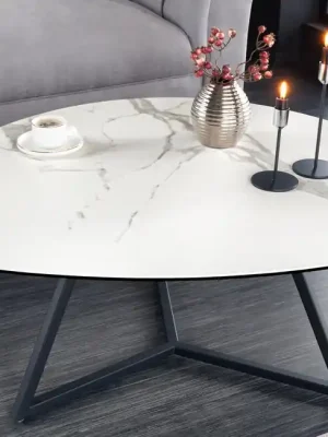 Pouze Dnes Designový keramický konferenční stolek Marvelous 90cm