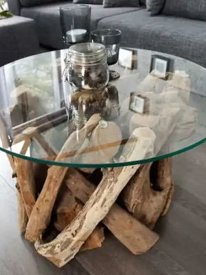 Speciální Cena Designový konferenční stolek z masivu Nature Lounge Teak 60cm