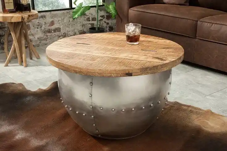 Cenový Hit Designový konferenční stolek s úložným prostorem Drump Storage 68cm