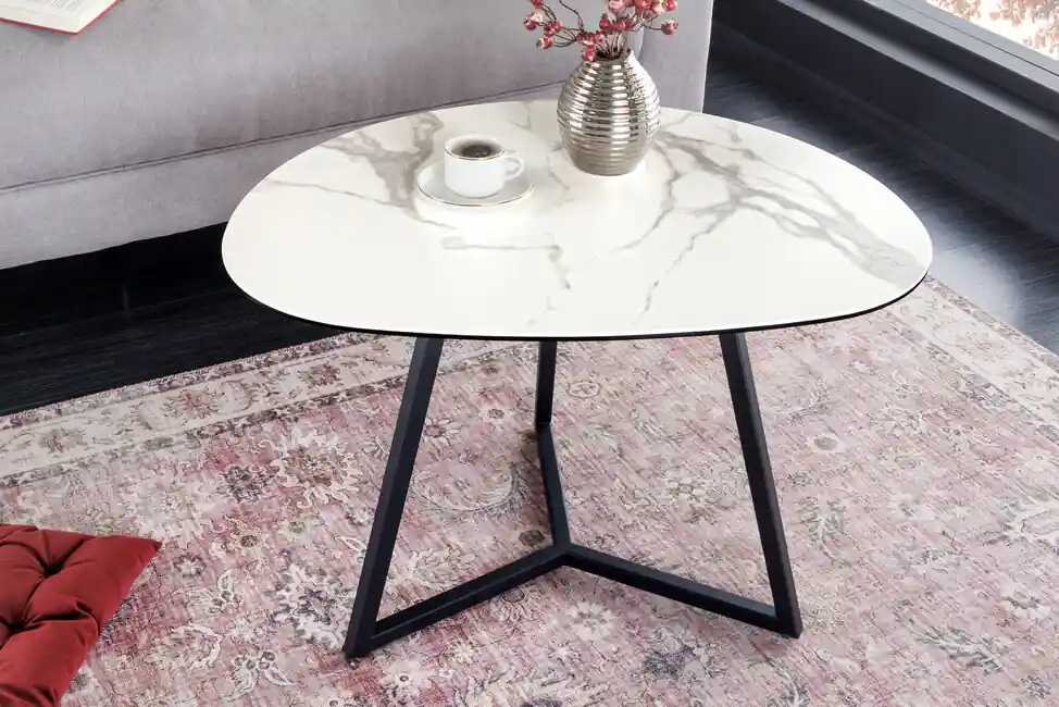 Jen Po Omezenou Doba Designový keramický konferenční stolek Marvelous 70cm