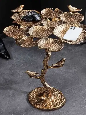 Kup Teď Designový odkládací stolek Sprig mosaz 56cm
