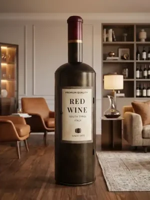 Kup Teď Originální domácí vinotéka Bacchus z kovu