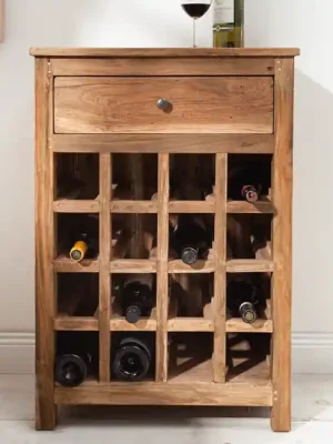 Dřevěná barová skříňka Hemingway recyklované dřevo 56cm Dokud Zásoby Vydrží