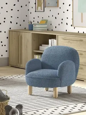 Dětské křesílko Bear Mini modrá buklé Nejprodávanější
