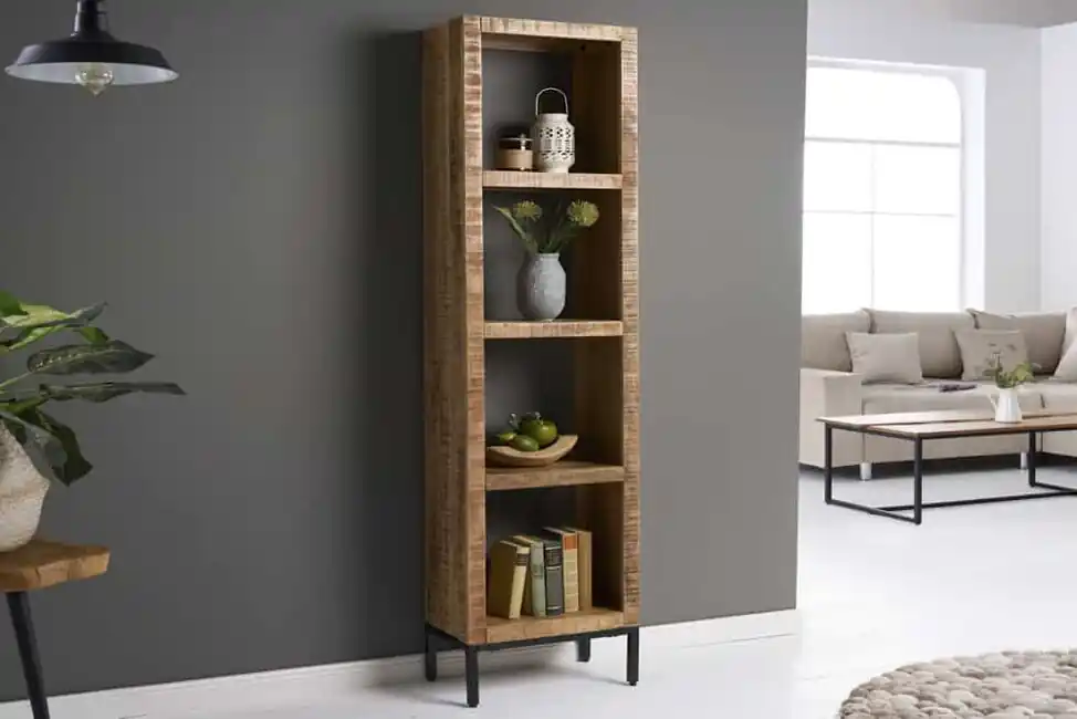 Designový regál z masivu Iron Craft Mango 176cm Ihned K Objednání