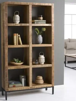 Must-Have Designový regál z masivu Iron Craft XL Mango 176cm