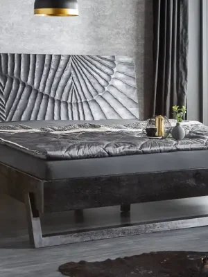 Designová manželská postel z masivu Scorpion mango 180x200cm Vrácení Zdarma
