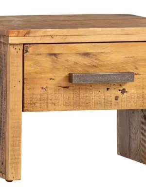 Designový noční stolek z masivu Pune Borovice 40cm Aktuální