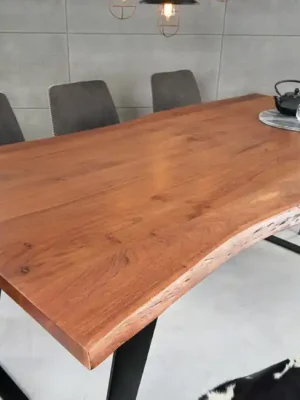 Luxusní jídelní stůl z masivu Organic Artwork akácie 175cm Cenový Hit