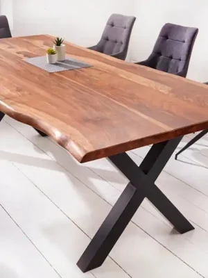 Kup Teď Luxusní jídelní stůl z masivu Amazonas X Sheesham 180cm