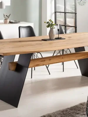 Finální Výprodej Luxusní jídelní stůl z masivu Grand Oak Dub 200cm