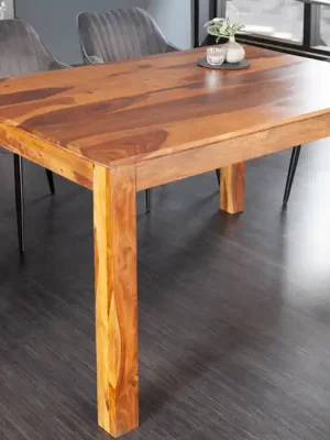 Originální Designový jídelní stůl z masivu Pure Sheesham 120cm