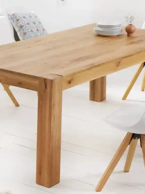 Masivní jídelní stůl Pure Dub 160cm Výhodná Nabídka