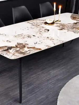 Levný Designový jídelní stůl Milano keramická deska 180cm