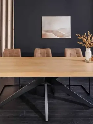Nízká Cena Moderní jídelní stůl Leksand dub 240cm