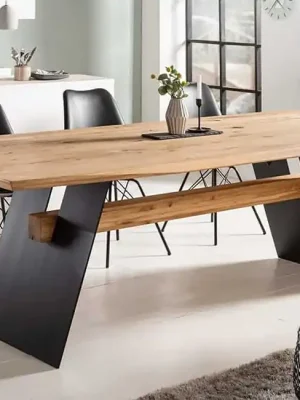 Cenově Výhodný Luxusní jídelní stůl z masivu Grand Oak Dub 240cm