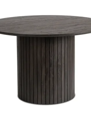 Jídelní stůl Paris 120cm MDF Tmavý dub Objednat Nyní