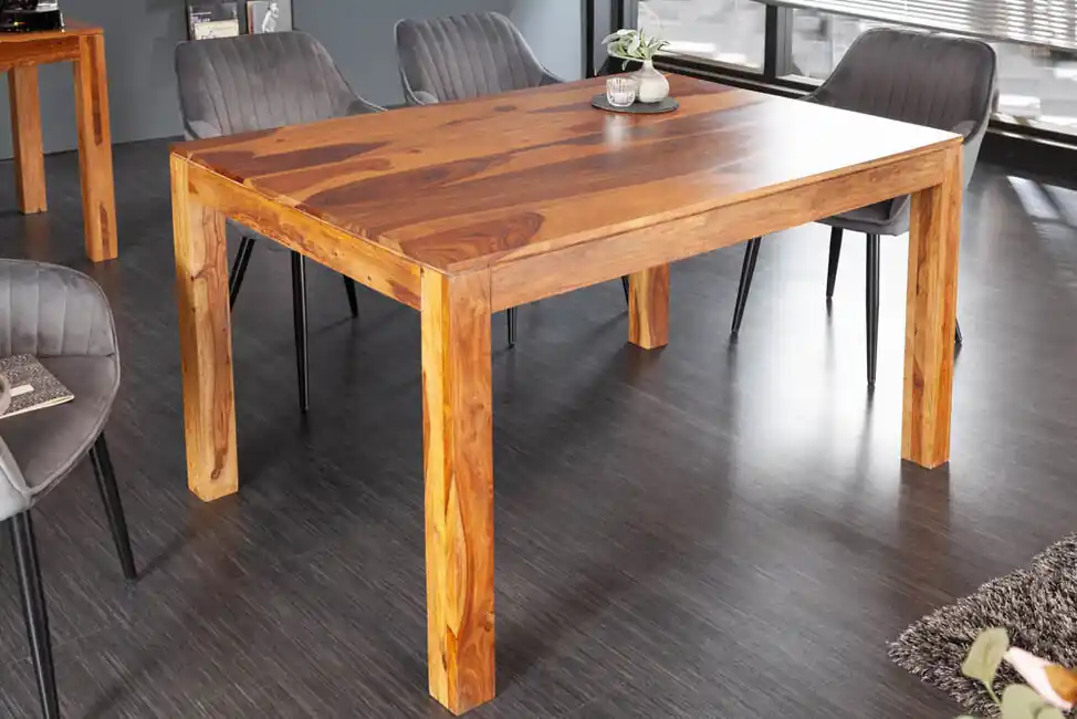 Oblíbený Designový jídelní stůl z masivu Pure Sheesham 135cm