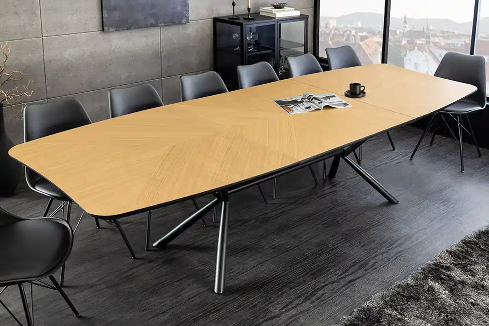 Nízká Cena Moderní rozkládací stůl do jídelny Sorrento dub 180-270cm