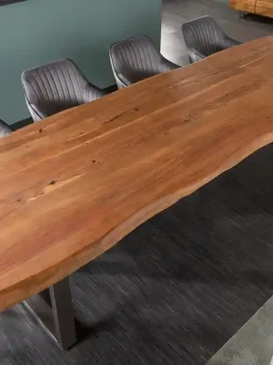 Stolová deska z masivu Mammut Akácie honey 300cm 60mm Nízká Cena