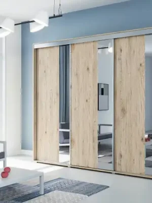 Šatní skříň Aza A29 – šířka 250 / 278 CM Bezpečná Platba