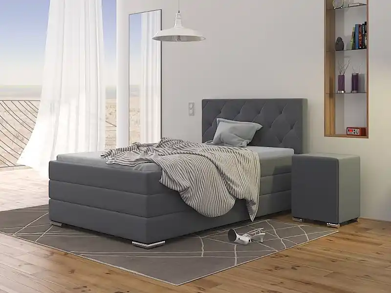 Nejprodávanější Postel boxspring Texas 120x220 s úložným prostorem - výběr barev