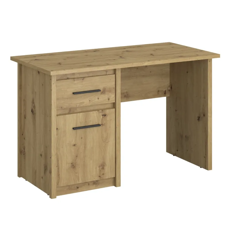 Sezónní Sleva PC stůl 1D1S/120, dub artisan, AIRON